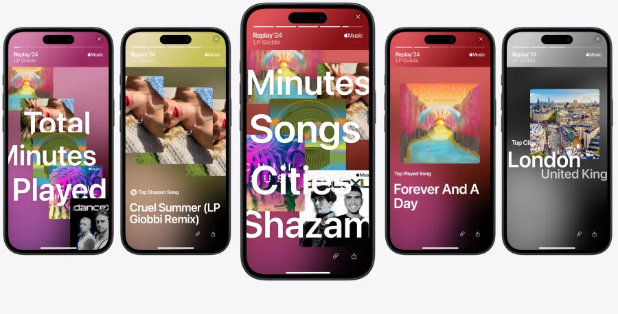 Apple Music Replay 2024 Now