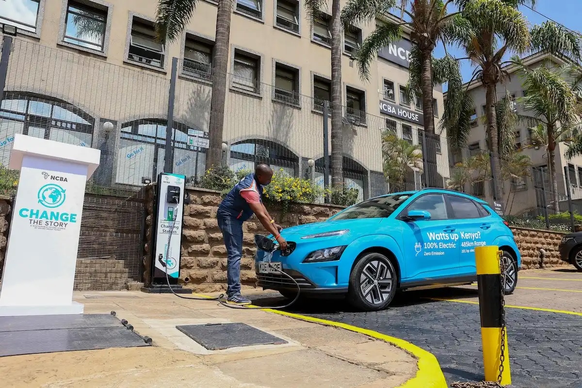 NCBA EV Charging stations