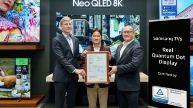 Samsung QLED TVs Earn ‘Real Quantum Dot Display’ Certification