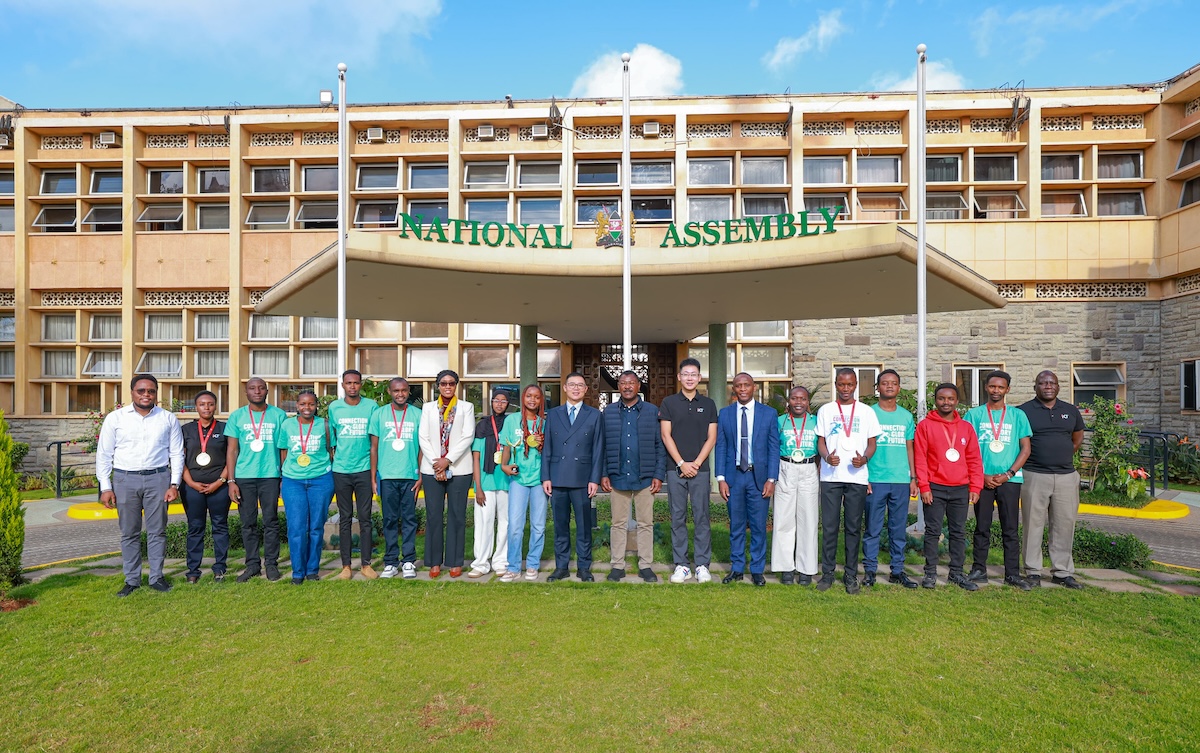 Kenyan students at Huawei Global ICT Competition 2025