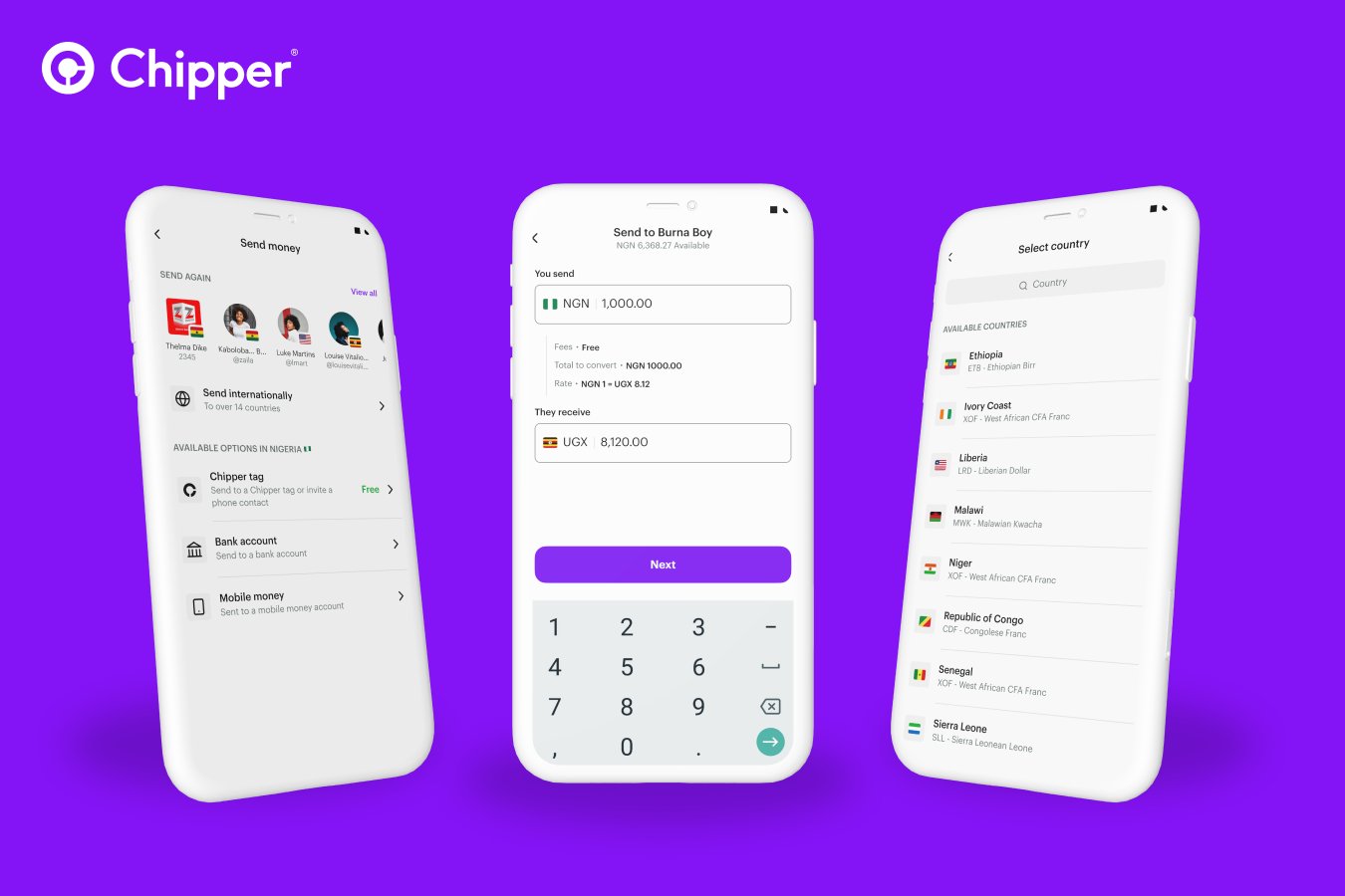 Chipper Cash Adds International Money Transfers in Zambia