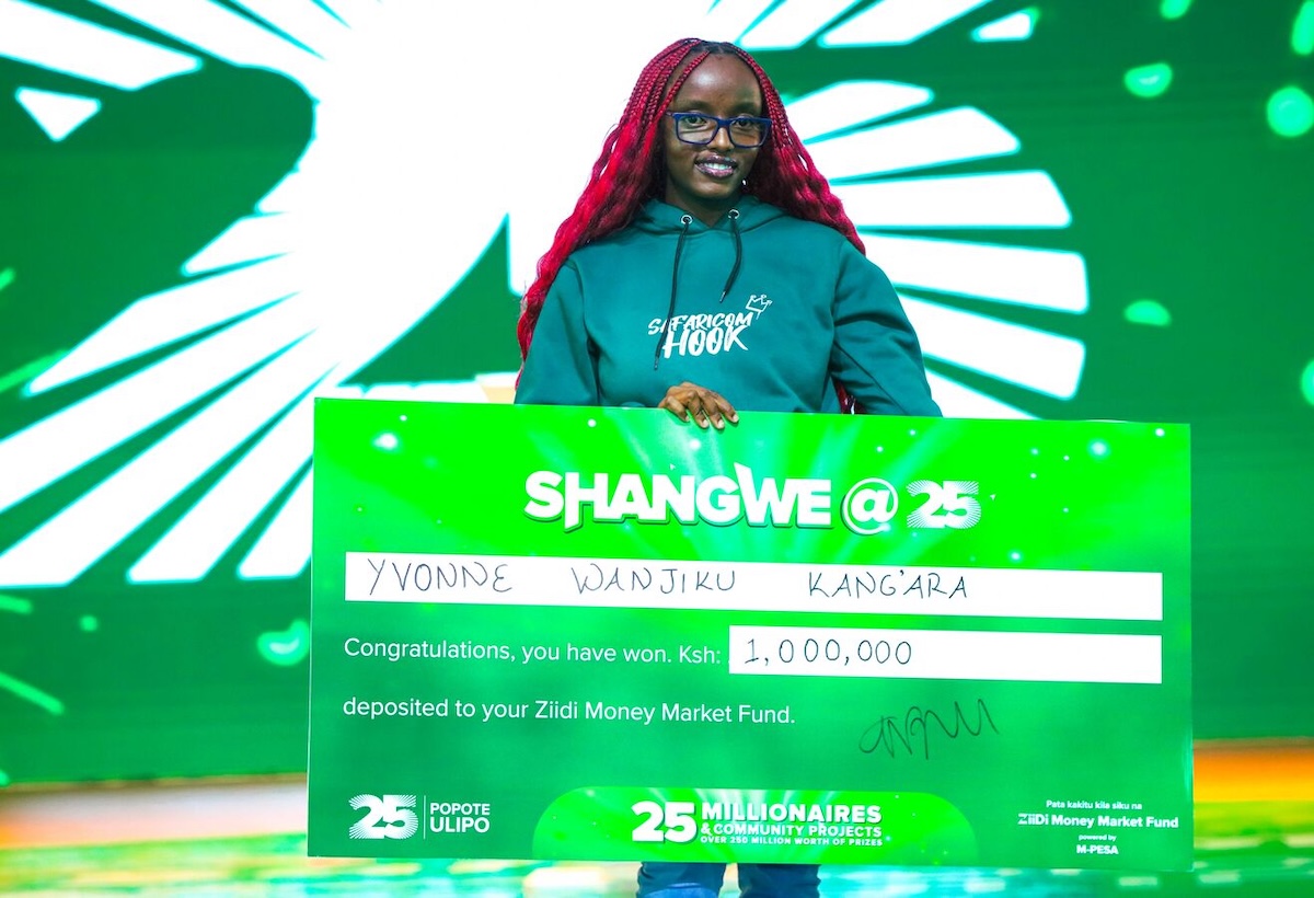Safaricom Shangwe @25 Promo First KES 1M Winner Announced