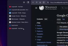 Chrome’s Vertical Tabs