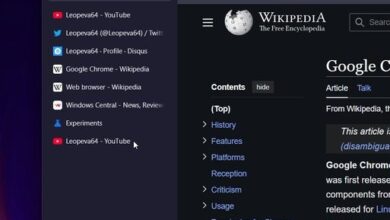 Chrome’s Vertical Tabs