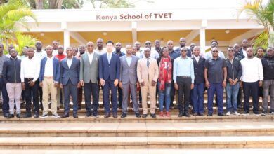 Kenya School of TVET and Huawei Graduate 65 Lecturers