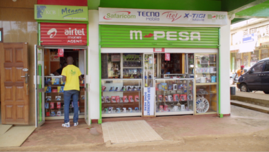Kenya mobile money cash handling decline
