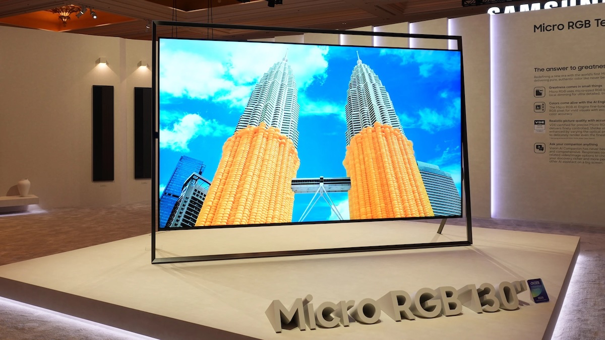 Samsung 130-Inch Micro RGB TV