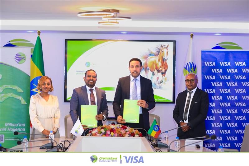 Visa and Oromia Bank Partner to Drive Digital Inclusivity for Ethiopians