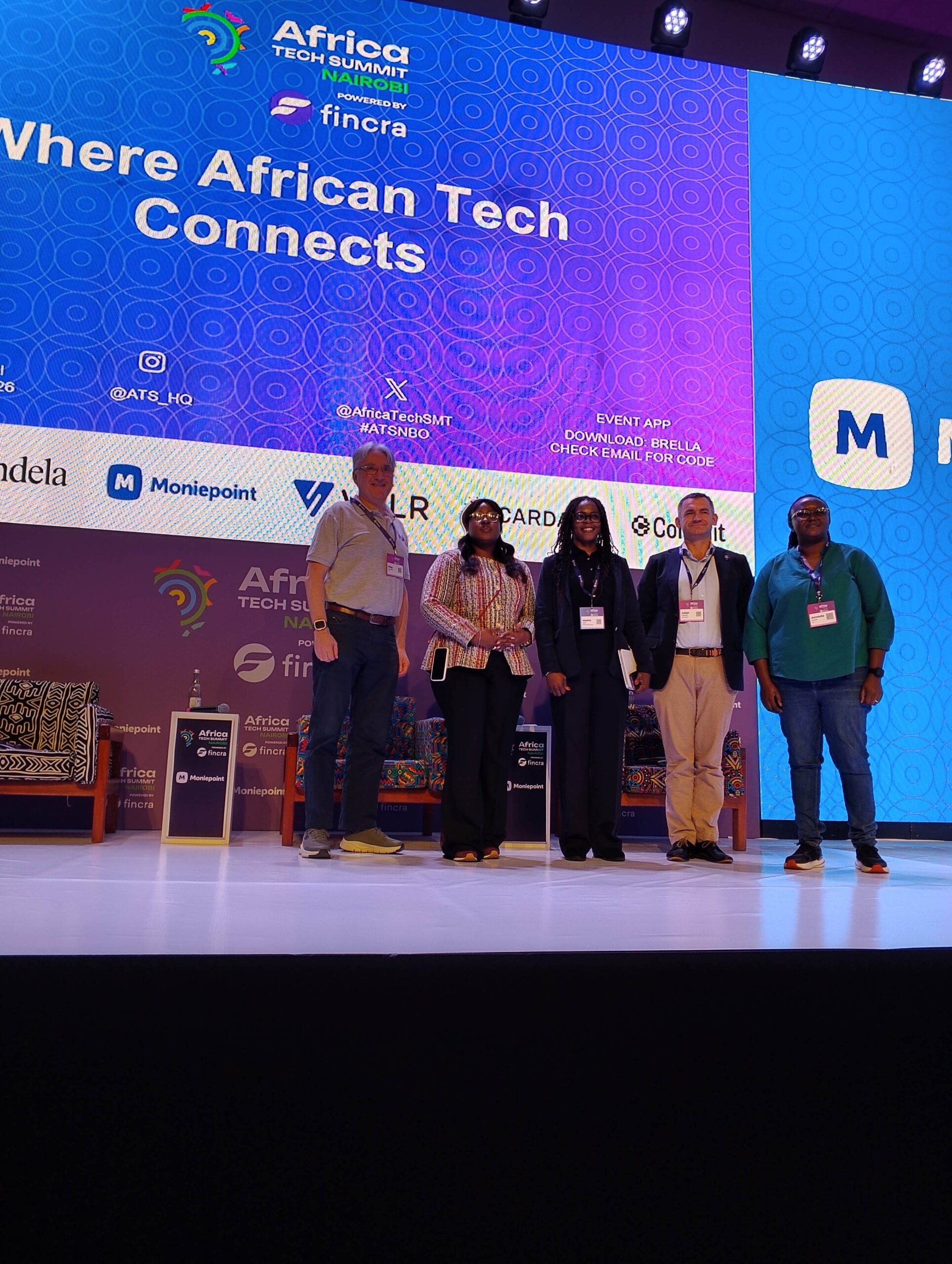 Next generation finance in focus at Africa Tech Summit Nairobi. Mumbi Stella (Tala), Shay Hamilton (Tola), Tolulope Obilawu (TeamApt), Julian Mitchell (4G Capital), and Jessica Uche (Native Teams) discuss payments, wallets, and credit across Africa’s evolving fintech landscape.