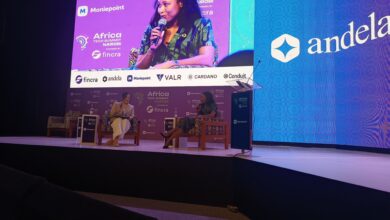Carrol Chang, CEO of Andela, and Aicha Bah-Gersing, Vice President of Support and Customer Success at GitHub, during a fireside chat on developer experience and building effective global teams at Africa Tech Summit Nairobi.