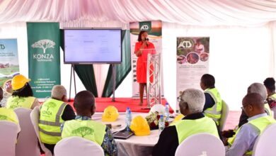 Officials and stakeholders attend the ACTS groundbreaking ceremony at Konza Technopolis, where plans for a 4-storey research hub were formally unveiled.