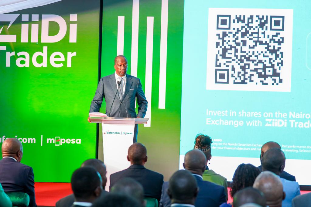 Ziidi Trader M-Pesa share trading