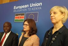 (L–R) PS Eng. John Tanui, EU Ambassador H.E. Henriette Geiger, and the EU's Renate Nikolay at the launch of the EU–Kenya Digital Dialogue in Nairobi—a strategic pivot toward measurable transformation in a 50-year diplomatic partnership.