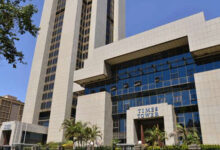 The Kenya Revenue Authority headquarters at Times Tower in Nairobi