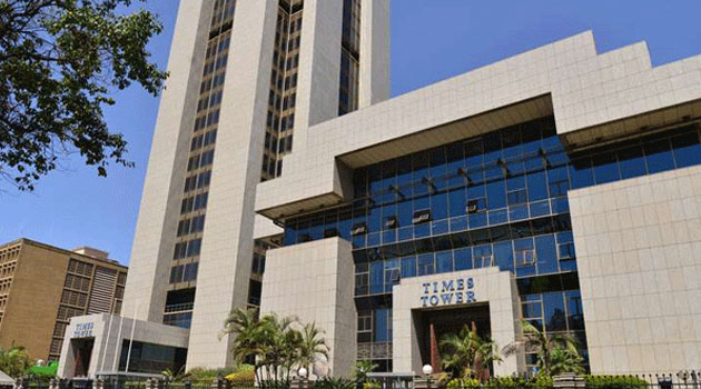 The Kenya Revenue Authority headquarters at Times Tower in Nairobi