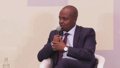 John Wenwa speaks during a panel discussion ahead of the Kenya International Investment Conference, where he is leading efforts to position Kenya as a destination for global capital.