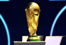 The FIFA World Cup trophy, the most recognizable symbol in global football, as broadcasting rights for the 2026 tournament in South Africa move into new hands.