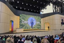 Google DeepMind CEO Demis Hassabis introduces Gemini Omni during Google I/O 2026, presenting the company’s new multimodal AI system built to process and generate text, video, audio, and visual outputs across formats.