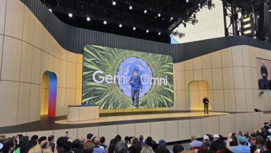 Google DeepMind CEO Demis Hassabis introduces Gemini Omni during Google I/O 2026, presenting the company’s new multimodal AI system built to process and generate text, video, audio, and visual outputs across formats.