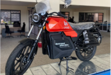 An electric motorcycle assembled at Teketeke’s Nairobi factory as Kenyan EV firms pursue investment for charging infrastructure, local manufacturing and rural transport expansion during the ongoing Africa Forward Summit.