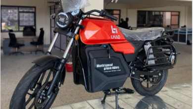 An electric motorcycle assembled at Teketeke’s Nairobi factory as Kenyan EV firms pursue investment for charging infrastructure, local manufacturing and rural transport expansion during the ongoing Africa Forward Summit.