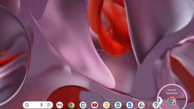 Android 17’s Continue On feature surfaces a Google Chrome handoff suggestion directly in the tablet taskbar, allowing users to resume activity from another Android device.