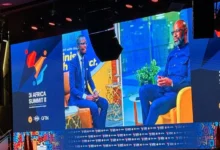 MTN Group President and CEO Ralph Mupita speaks during a fireside chat on the future of digital finance in emerging markets at the 3i Africa Summit 2026 in Accra.