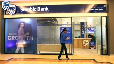 Stanbic Bank branch exterior as the Standard Bank subsidiary evaluates expansion opportunities in Ethiopia's banking market.