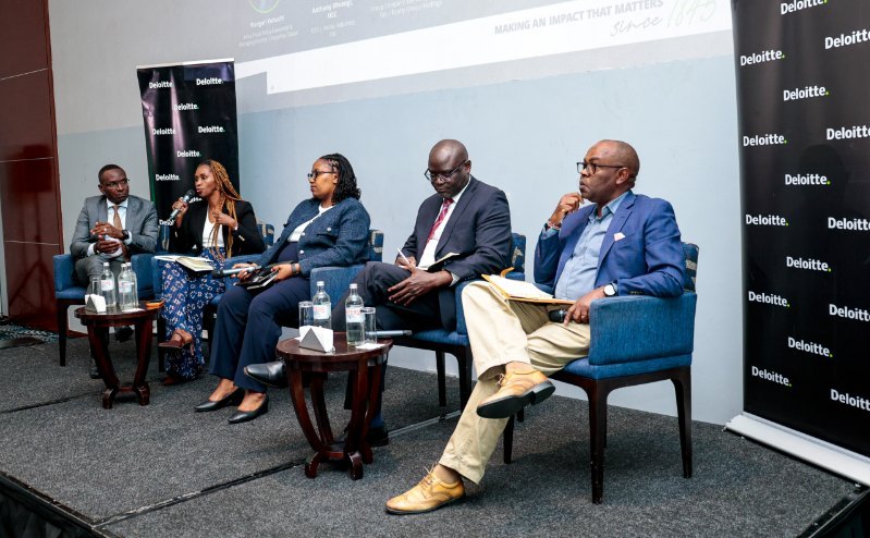 Panelists at the Deloitte Kenya Budget Highlights 2026/27 event discuss Finance Bill 2026 proposals, tax policy changes and government revenue measures.