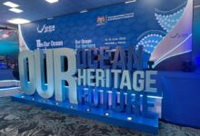 Our Ocean Conference event setup in Mombasa, Kenya, showcasing the city's role as an emerging destination for international conferences and business tourism.
