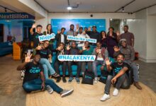 Nala team members and community participants pose for a group photo during a Kenya event in Nairobi.