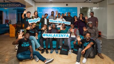 Nala team members and community participants pose for a group photo during a Kenya event in Nairobi.