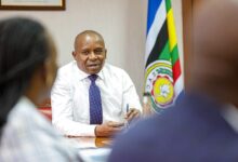 Deputy President Kithure Kindiki during a meeting as the government advances the proposed Kenya Cooperatives Bill to reform SACCO governance, strengthen regulation and support digital financial services in Kenya.