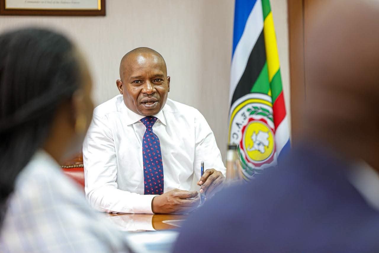 Deputy President Kithure Kindiki during a meeting as the government advances the proposed Kenya Cooperatives Bill to reform SACCO governance, strengthen regulation and support digital financial services in Kenya.