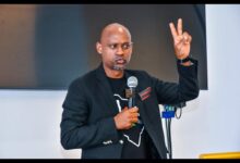 Andrew Lewela, CEO of the Kenya Network Information Centre (KeNIC), speaks at the African ccTLD Training Summit in Nairobi, where internet registry experts from 25 African countries received cybersecurity and domain management training.