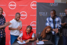 Absa Bank Kenya and Gen Z Connect officials sign a Memorandum of Understanding in Nairobi to support youth leadership, entrepreneurship and financial literacy initiatives.
