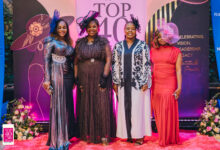 Attendees pose during the 2026 Business Daily Top 40 Under 40 Women gala at Nairobi Serena Hotel, where the annual awards celebrated young women making an impact across technology, healthcare, entrepreneurship and other sectors.