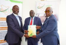 Competition Authority of Kenya leadership during an official handover ceremony at CAK headquarters.