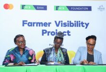 Officials from KCB Foundation, KCB Bank Kenya and Heifer International Kenya launch the Farmer Visibility Project to improve digital inclusion and financial access for dairy farmers in Kenya.