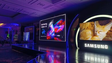 Samsung displays Vision AI and SmartThings features on its 2026 television lineup during a launch event in Nairobi, highlighting the TV's role as a connected home hub.