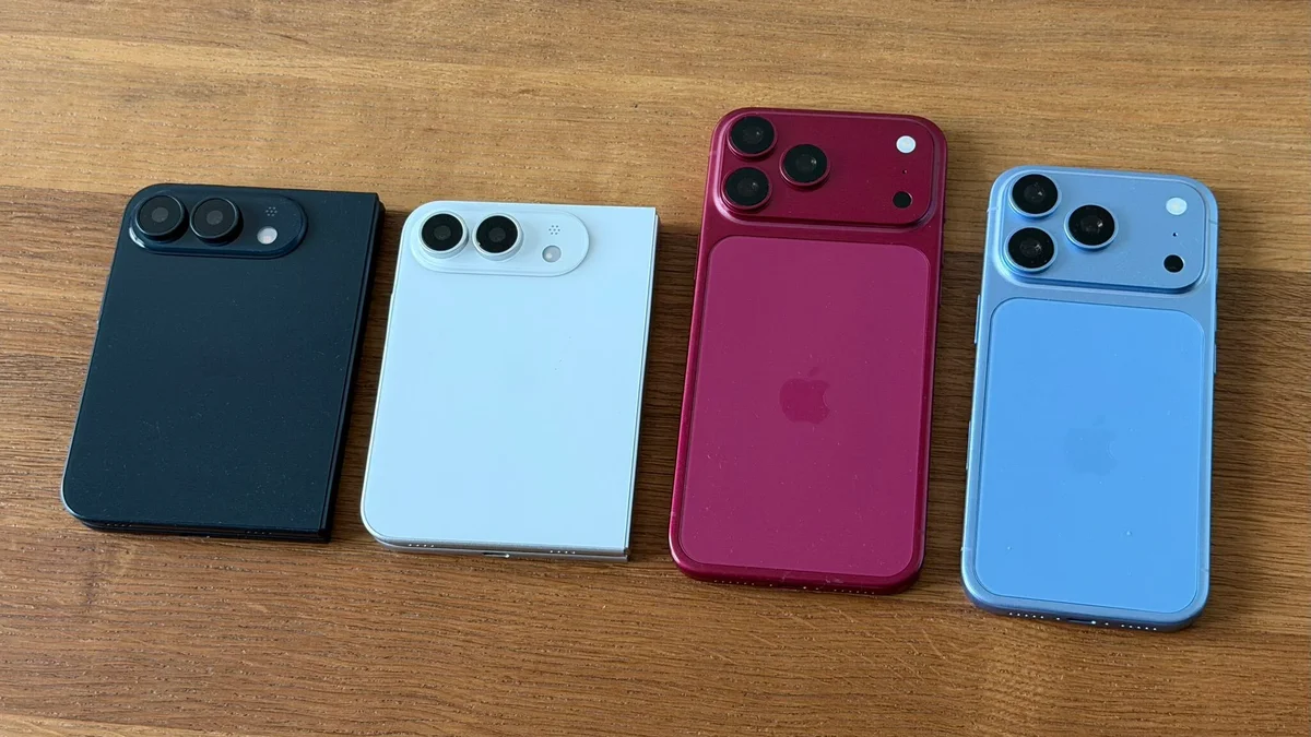 Rumoured Apple iPhone 18 Pro models and foldable iPhone in different colours