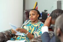 Data Commissioner Immaculate Kassait in her office as Kenya proposes stronger safeguards for personal data processed by offshore AI providers.
