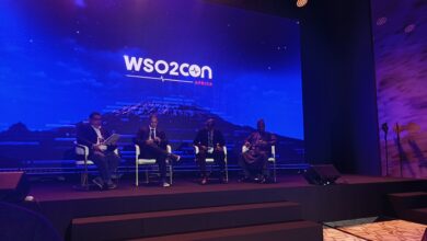 Panel on AI in banking featuring WSO2, alBaraka Bank, CRDB Bank and Central Bank of Nigeria representatives