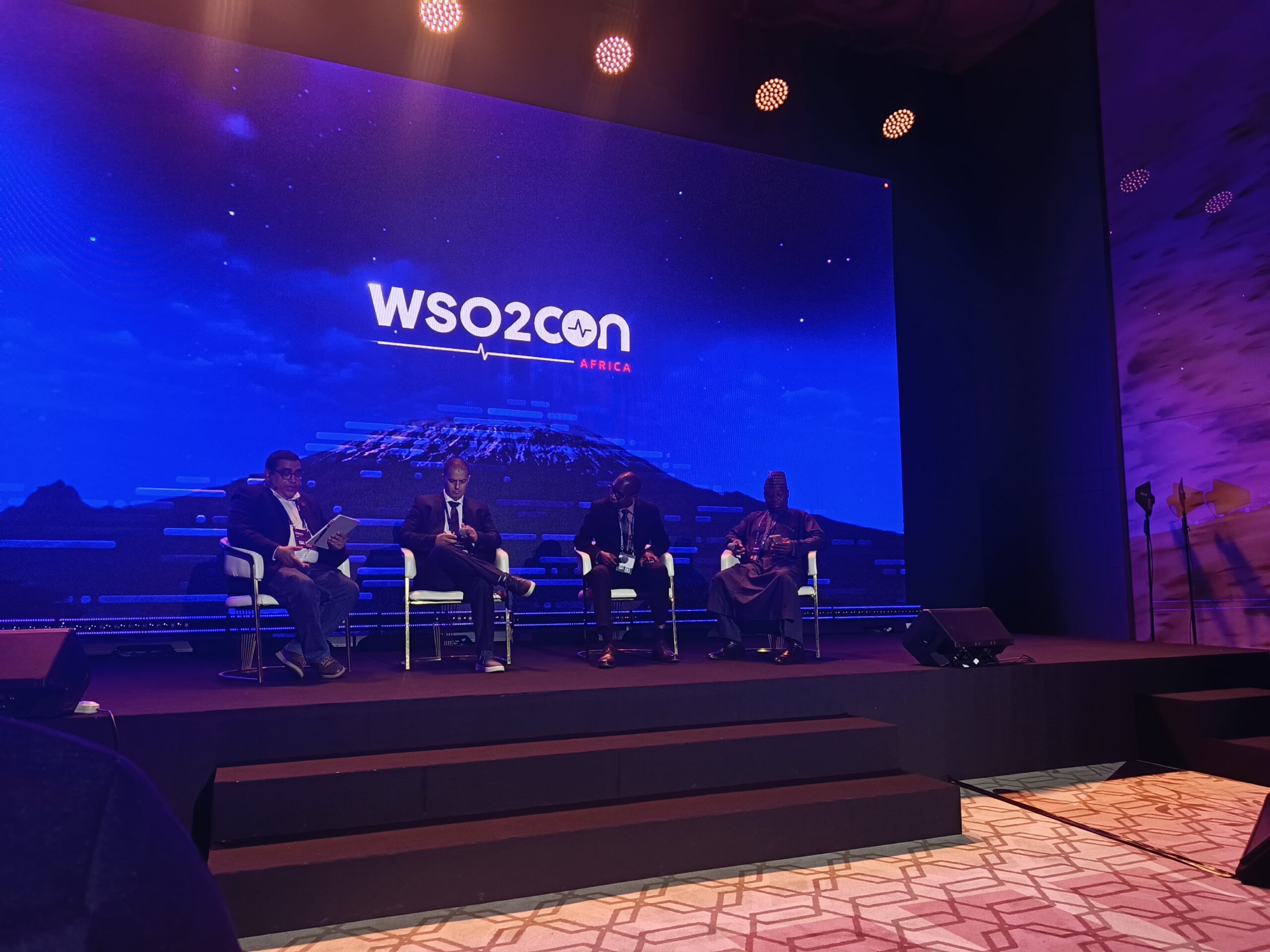 Panel on AI in banking featuring WSO2, alBaraka Bank, CRDB Bank and Central Bank of Nigeria representatives