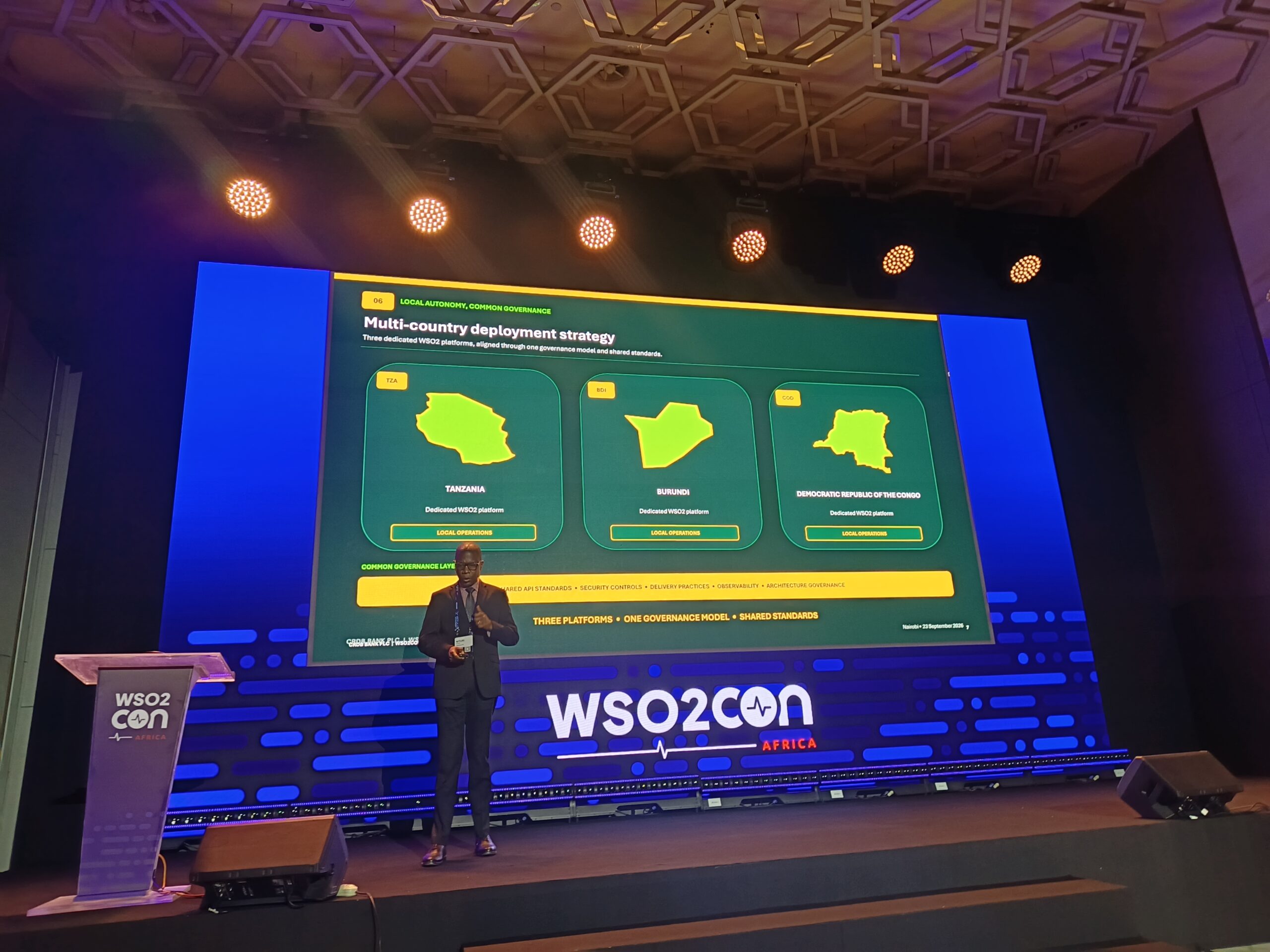 Mturi Matwiga presents CRDB Bank’s WSO2 digital banking strategy