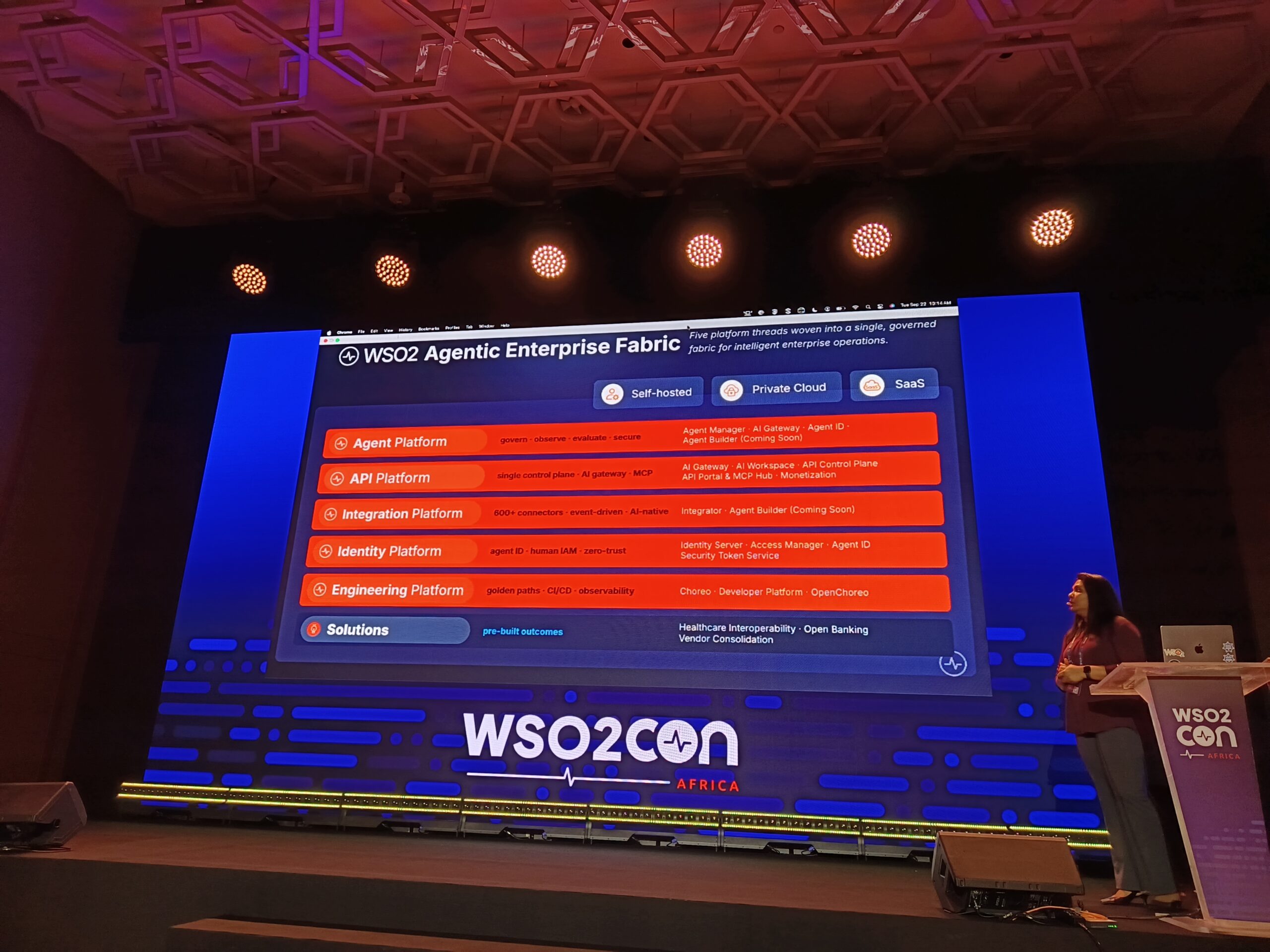 Anupama Pathirage presents durable workflows and AI agents at WSO2Con Africa 2026
