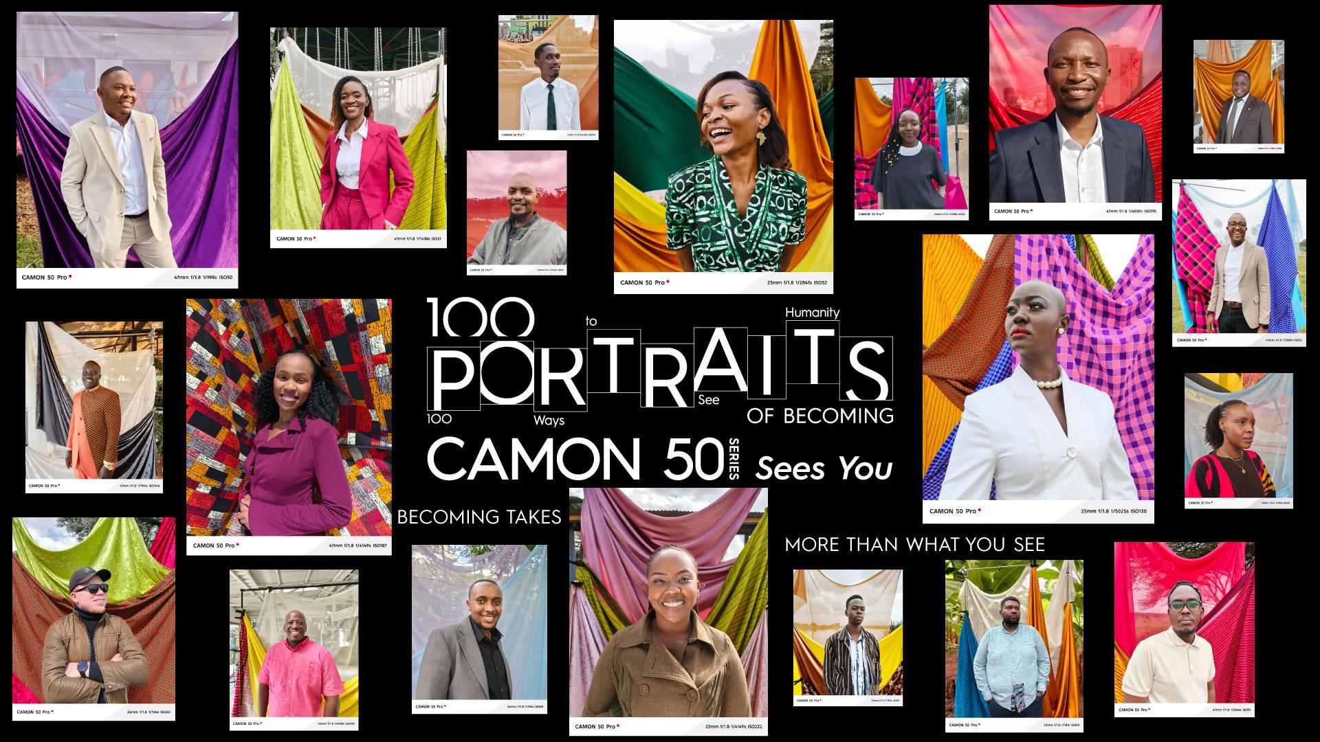 TECNO's 100 Portraits project
