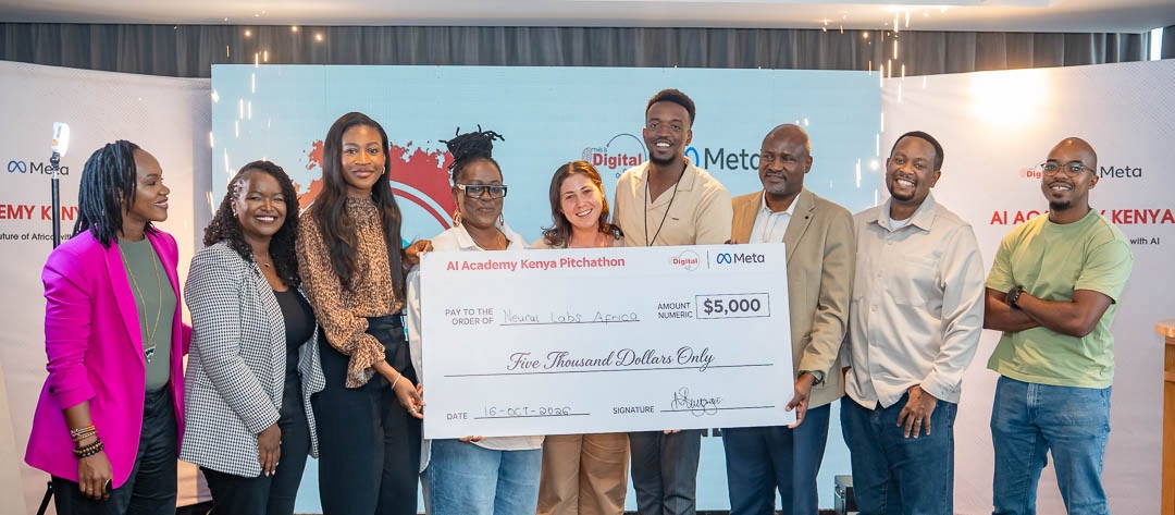 Neural Labs, Me-Nasoma win Meta AI pitch contest in Nairobi