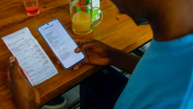 M-PESA Jumbe payment confirmation with personal account information masked