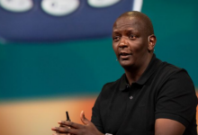 Sitoyo Lopokoiyit, Absa Chief Executive for Personal and Private Banking, discussing the Tanzania mobile money market and digital financial integration.